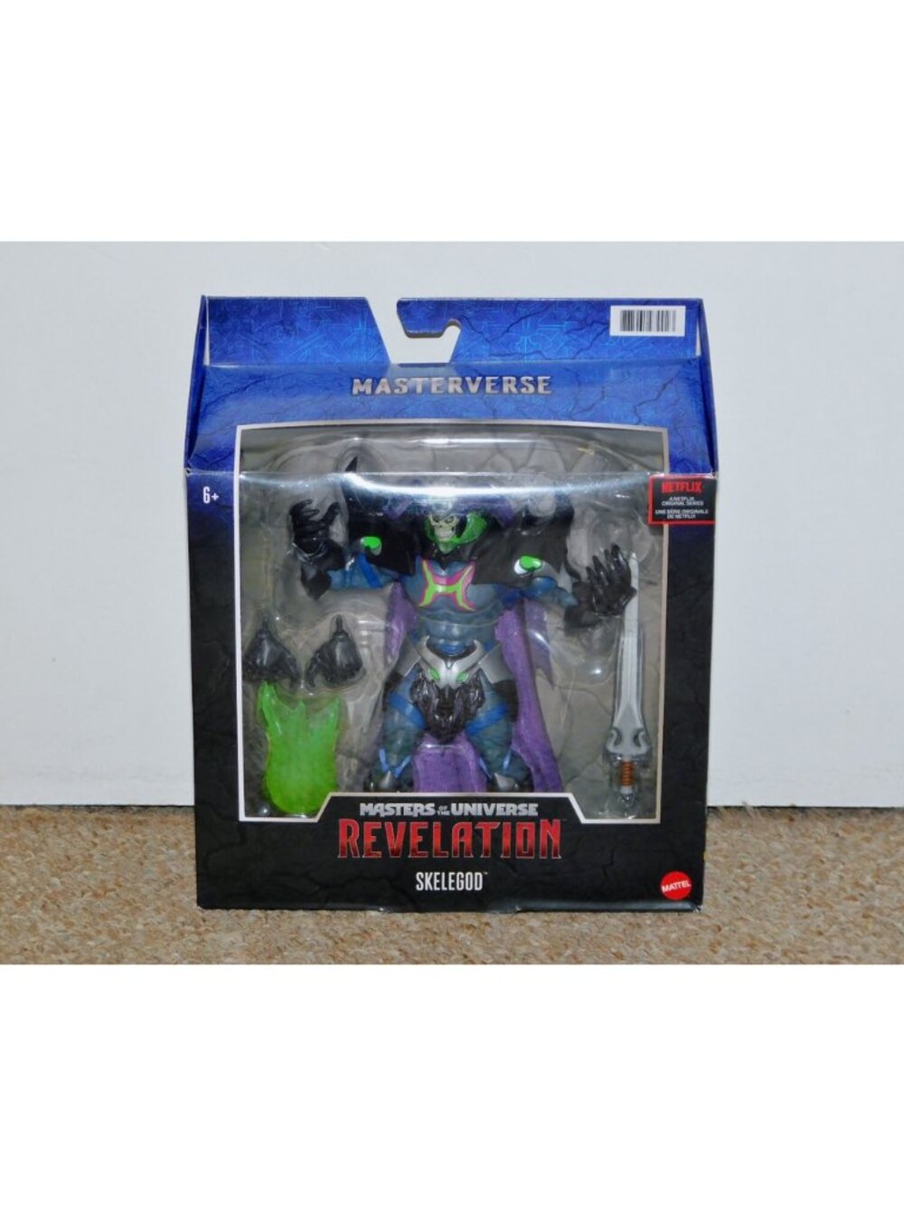 2021 Mattel Masters of the Universe Revelation Skelegod MIB Brand New MOTU